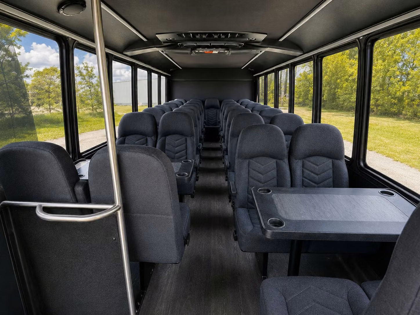 20 passenger minibus inside