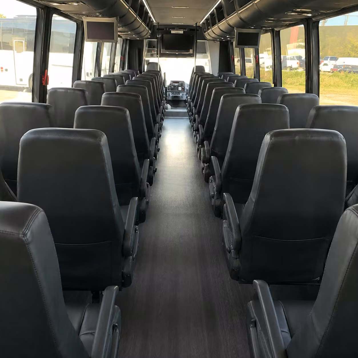 25 passenger minibus inside