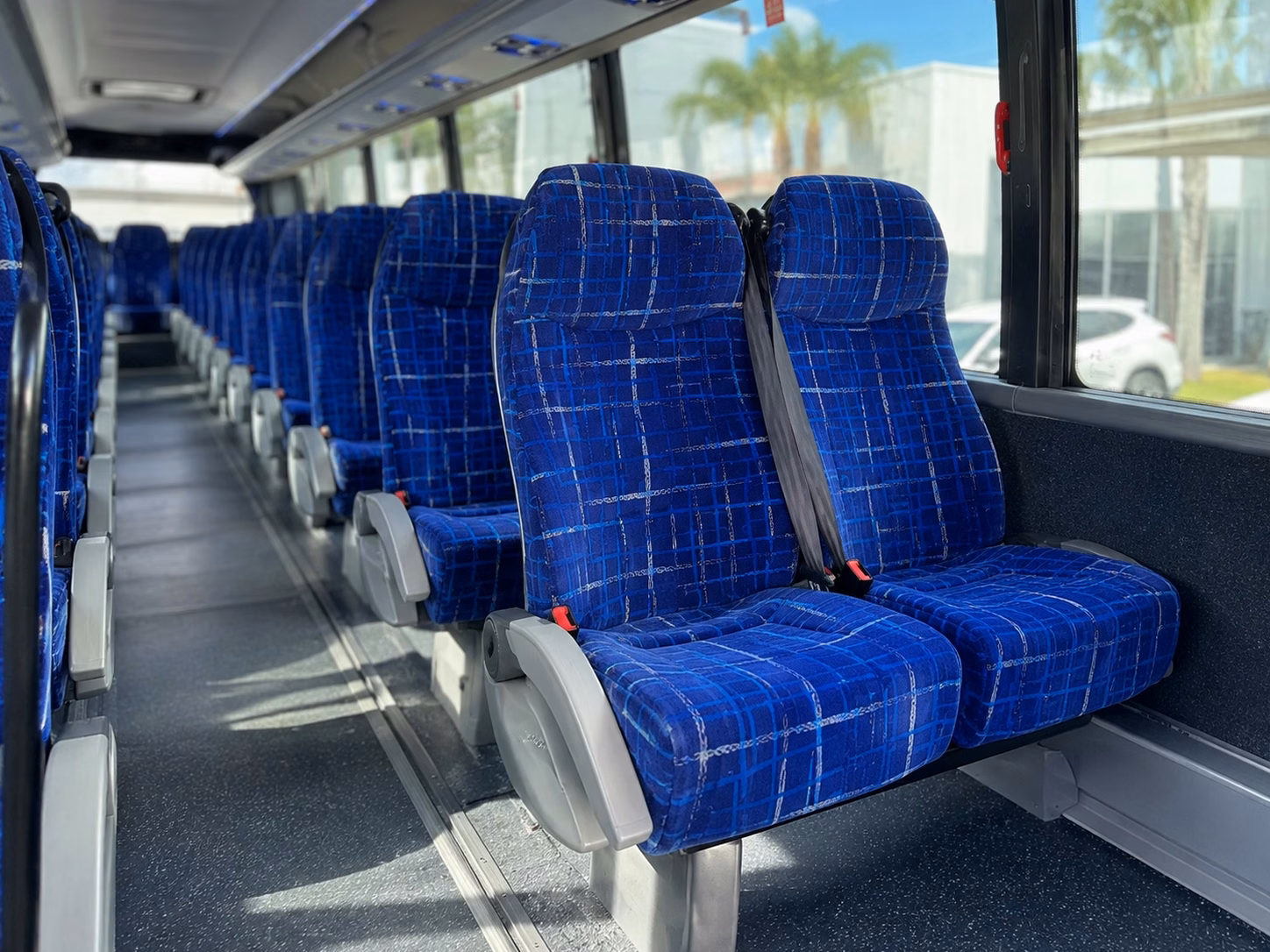 new brunswick charter bus rental interior