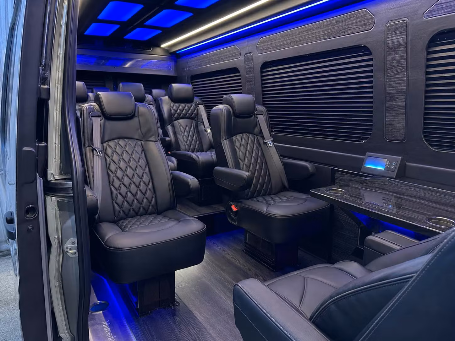 sprinter van transportation for groups and events across new brunswick